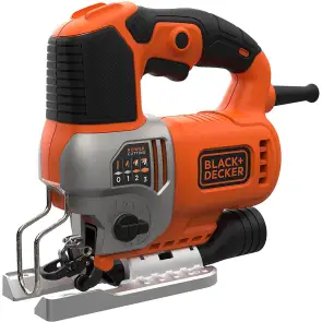 Пила лобзиковая сетевая BLACK+DECKER BES610K №1