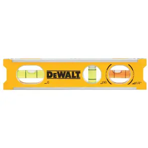 Рівень BILLET TORPEDO з алюмінію довжиною 165 мм з 3 капсулами і магнітами DeWALT DWHT42525-0 №1
