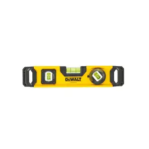 Уровень TORPEDO из алюминия длиной 230 мм с 3 капсулами и магнитами DeWALT DWHT0-43003 №2