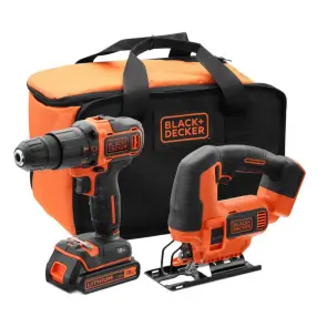 Набір з двох інструментів BLACK+DECKER BCK22S1S №1