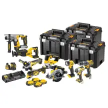Набор из десяти аккумуляторных инструментов DeWALT DCK1012P4T