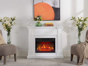 Електрокамін ArtiFlame Toscana AF23BS білий №8