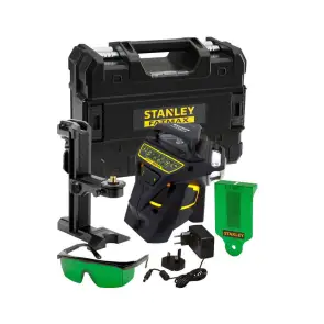Рівень лазерний FatMax®MultilineGreen трипроменевий площинний самовирівнюючий, чемодан STANLEY FMHT1-77356 №2