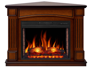 Електрокамін кутовий ArtiFlame Boston Corner AF28S дуб антик №1