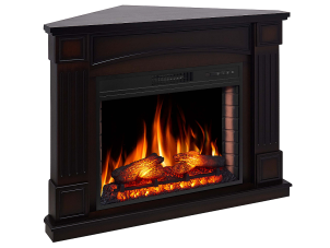 Електрокамін кутовий ArtiFlame Boston Corner AF28S махагон коричневий антик №2