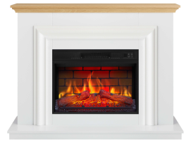 Электрокамин ArtiFlame Marbelya AF23BS белый