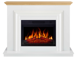 Электрокамин ArtiFlame Marbelya AF23S белый