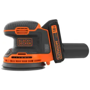 Шліфмашина ексцентрикова акумуляторна BLACK+DECKER BDCROS18 №1