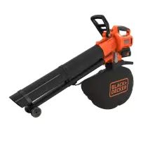Садовый Пылесос аккумуляторный бесщеточный BLACK+DECKER BCBLV3625L1
