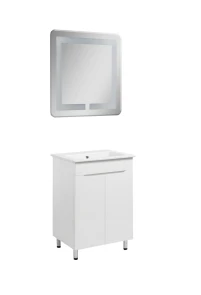 Комплект Мальта 60 см (LED 60 +Тумба Т-1 з умивальником Естро 60) №4