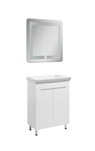 Комплект Мальта 60 см (LED 60 +Тумба Т-1 з умивальником Ісік 60) №5