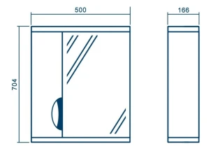 Дзеркало Остін 50 №6