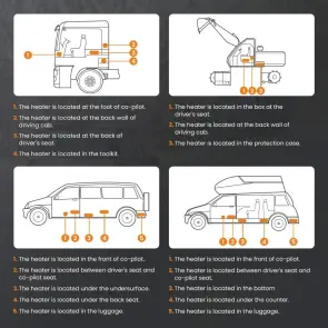 Автономний дизельний обігрівач MaXpeedingRods MXR-1FA (2 кВт) №10