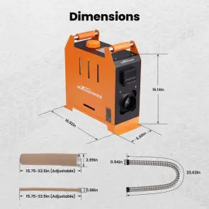 Автономний дизельний обігрівач MaXpeedingRods MXR-2YS (5 кВт) №7