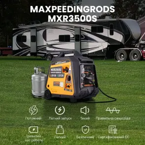 Інверторний генератор Maxpeedingrods MXR3500S №4