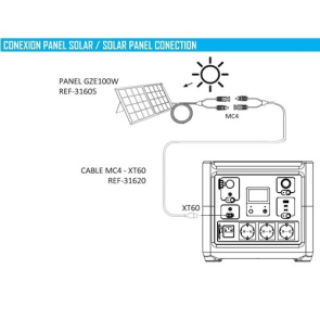 Зарядна станція GENERGY ZERO GZE-0810 835 Вт/год(240000191) №11