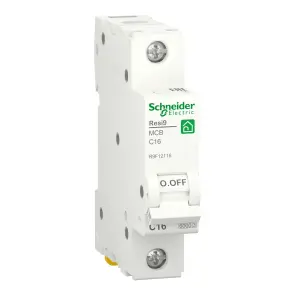 Автоматический выключатель 6kA 1P 16A C, Resi9 Schneider Electric R9F12116 комплект 10 шт №2