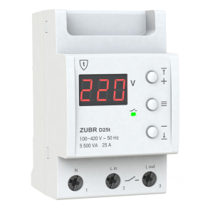 Реле напряжения ZUBR D25t №1