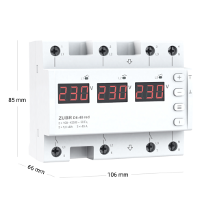 Реле напруги ZUBR D6-40 red №2