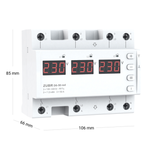 Реле напряжения ZUBR D6-50 red №2