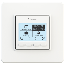 Терморегулятор terneo pro, белый, без датчика температуры пола