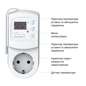 Терморегулятор terneo rz для инфракрасных панелей №4
