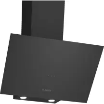 Вытяжка Bosch наклонная, 60см, 400 м.куб/час, черный