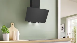 Витяжка Bosch похила, 60см, 400 м.куб/год, чорний №6