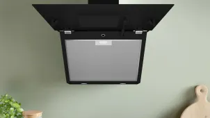 Вытяжка Bosch наклонная, 60см, 700 м.куб/час, черный №4