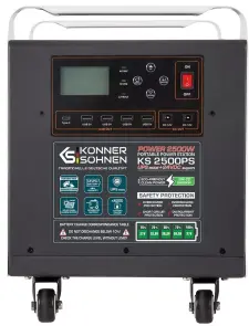 Зарядная станция Konner&Sohnen KS 2500PS (2560 Вт·ч / 2500 Вт) №2