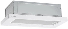 Витяжка ARDESTO телескопічна, 60см, 700м3ч, метал, 2х1Вт LED, кнопкове, білий