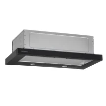 Вытяжка ARDESTO телескопическая, 60см, 450м3ч, металл, 2х1Вт LED, кнопочное, черный
