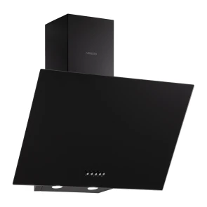 Витяжка ARDESTO похила, 60см, 900м3ч, скло, 2х1Вт LED, кнопкове, чорний №2