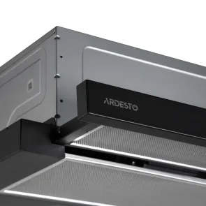 Витяжка ARDESTO телескопічна, 60см, 450м3ч, метал, 2х1Вт LED, кнопкове, чорний №6