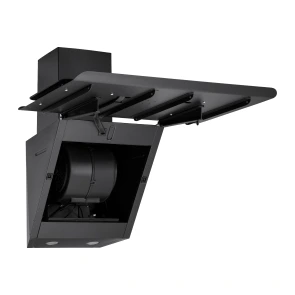 Витяжка ARDESTO похила, 60см, 900м3ч, скло, 2х1Вт LED, сенсор, чорний №6