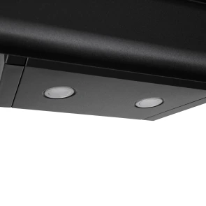 Витяжка ARDESTO похила, 60см, 900м3ч, скло, 2х1Вт LED, сенсор, чорний №8