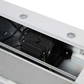 Витяжка ARDESTO телескопічна, метал, 60см, 450м3ч, метал, 2х1Вт LED, кнопкове, білий №11
