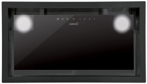 Вытяжка Cata встроенная, 50см, 1200м.куб/час, Gc Dual 45 bk, черный №1