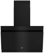 Вытяжка Beko наклонная, 60см, 405м.куб/час, черный