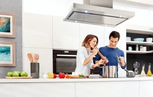 Вытяжка Beko встроенная, 53см, 381м.куб/час, серый №3