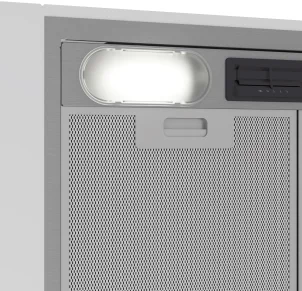Вытяжка Beko встроенная, 53см, 381м.куб/час, серый №8