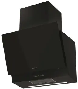 Витяжка похила Cata, 60см, 1350м.куб/год, Thalassa 600 xgbk, чорний №1