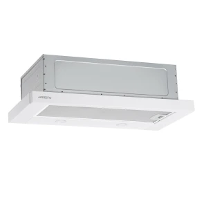 Витяжка ARDESTO телескопічна, 60см, 700м3ч, метал, 2х1Вт LED, кнопкове, білий №13