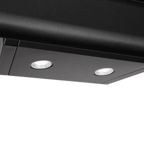 Витяжка ARDESTO похила, 60см, 900м3ч, скло, 2х1Вт LED, сенсор, чорний №20