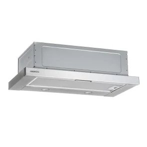Витяжка ARDESTO телескопічна, 60см, 450м3ч, метал, 2х1Вт LED, кнопкове, нерж №13