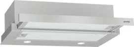 Вытяжка Gorenje телескопическая, 60см, 450м.куб/час, нерж