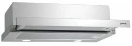 Вытяжка Gorenje встраиваемая, 50см, 322м.куб/час, нерж