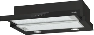Витяжка Gorenje телескопічна, 60см, 450м.куб/год, чорний №3