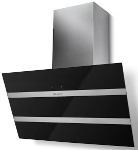 Витяжка Faber похила, 80см, 1219м.куб/год, Steelmax Ev8 Led Bk A80, чорний/нерж №2