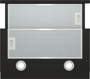 Витяжка Gorenje телескопічна, 60см, 450м.куб/год, чорний №4
